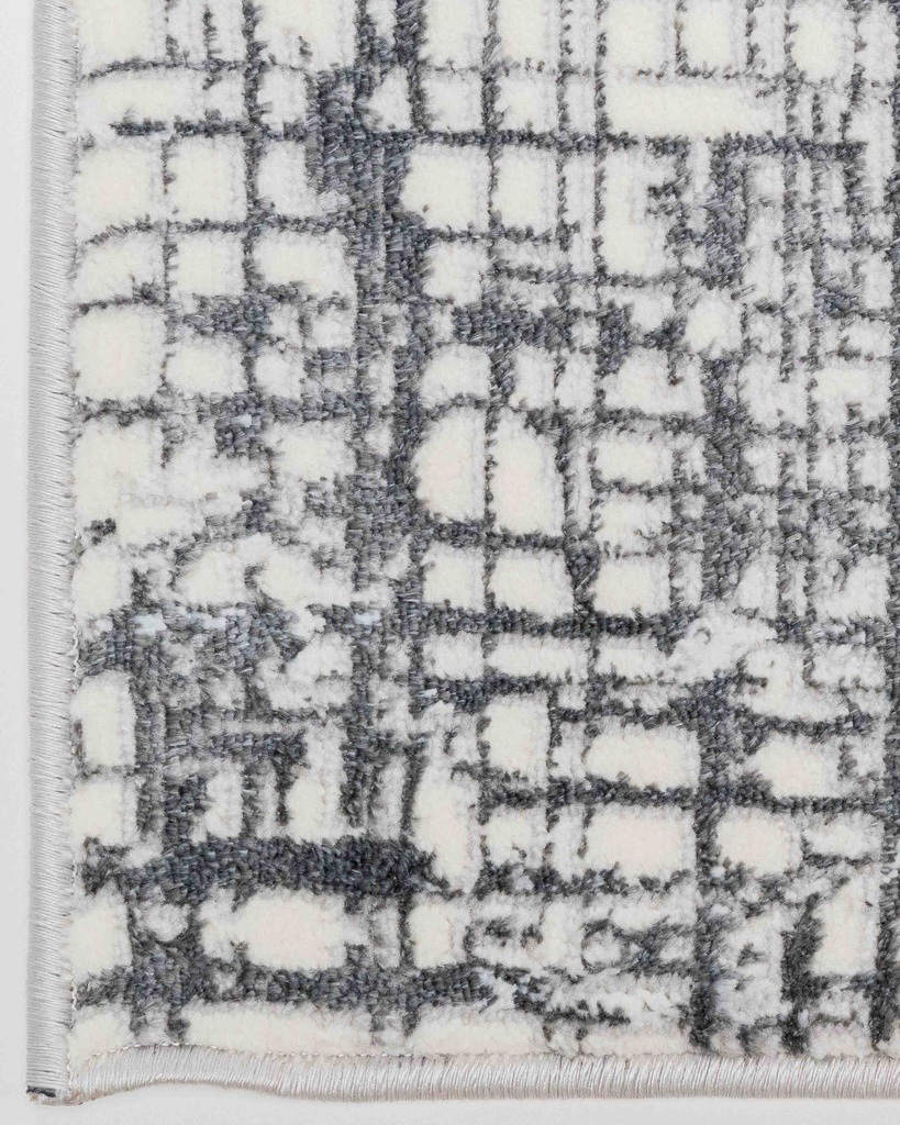 GRETA T4061 GRIS PLATA 60x90cm TAPETE - LN