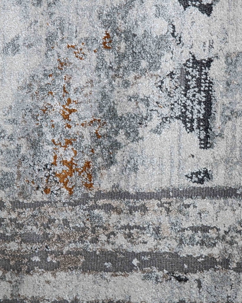 HADIM T2362 GRIS GRIS ORO 60x90cm TAPETE - LN