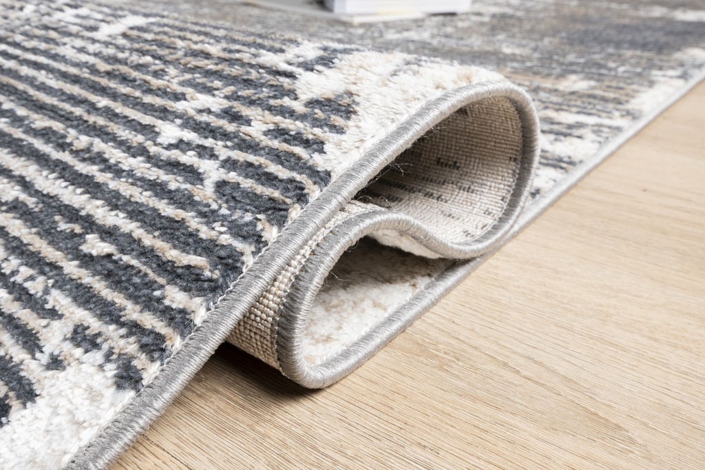 JASMINE U5017 GRIS NEGRO 400*300 TAPETE - LN