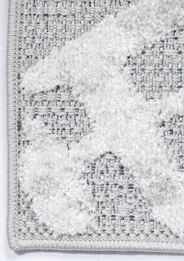 LOTUS E1016 GRIS CLARO 240 DIA TAPETE PARA EXTERIOR - LN