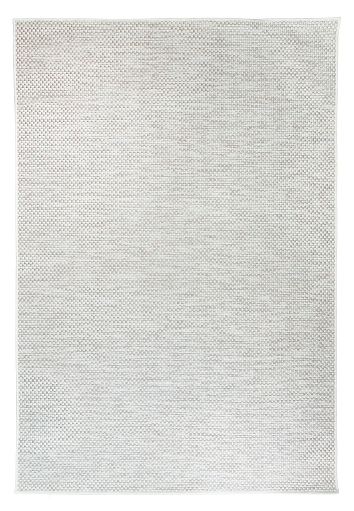 NUBIA E1008 BEIGE/ CAFÉ 60x90cm TAPETE PARA EXTERIOR - LN