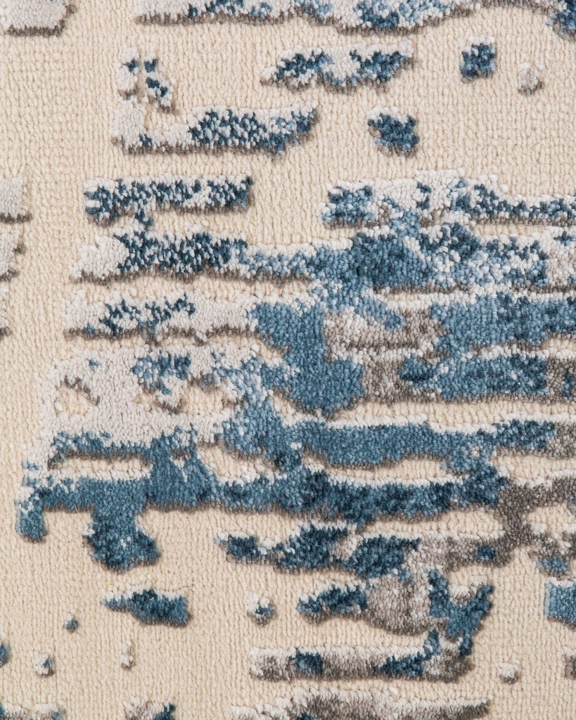 BETSY 5018 CREMA GRIS AZUL 60*90 TAPETE - LN 