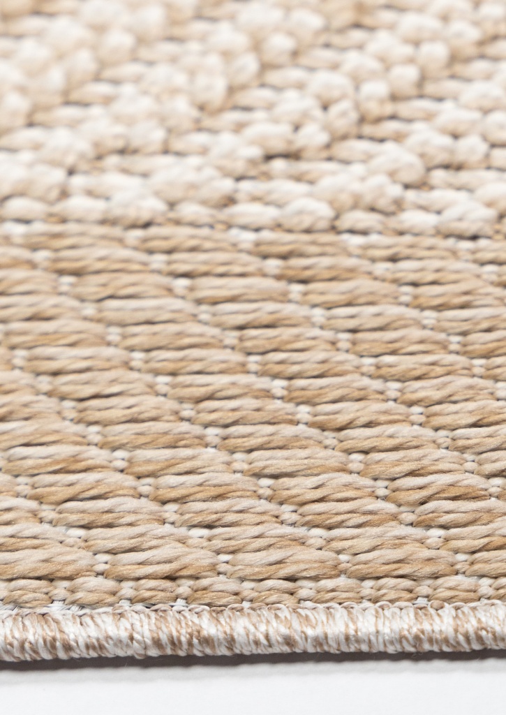 GINA R2004 BEIGE/ BEIGE 160*230 TAPETE PARA EXTERIOR - LN