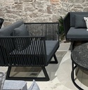 SAN BLAS SILLON TEJIDO PARA TERRAZA CON COJINERIA MYKONOS - X 2023