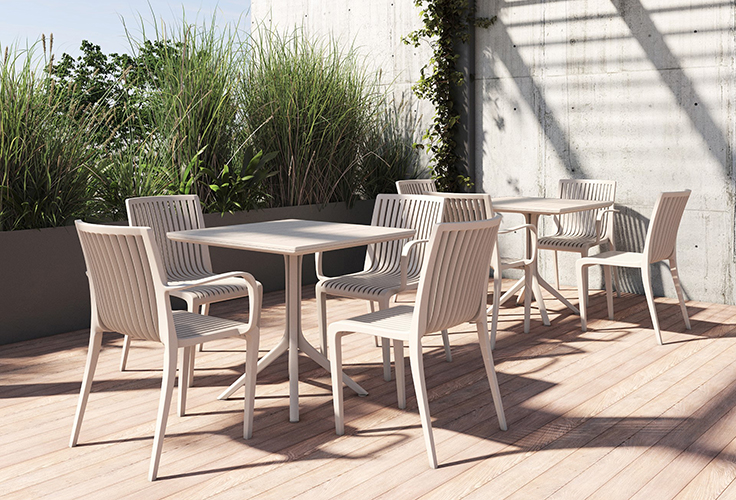 ALISSA SILLA 100% EXTERIOR set de 4 - Oc25