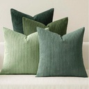 COJIN BOHO CHIC (tonos beige y verde) - ZA25