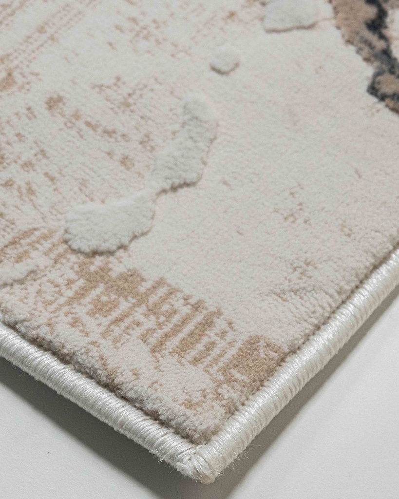 DALIA T2328 GRIS CREMA 60x90cm TAPETE - LN