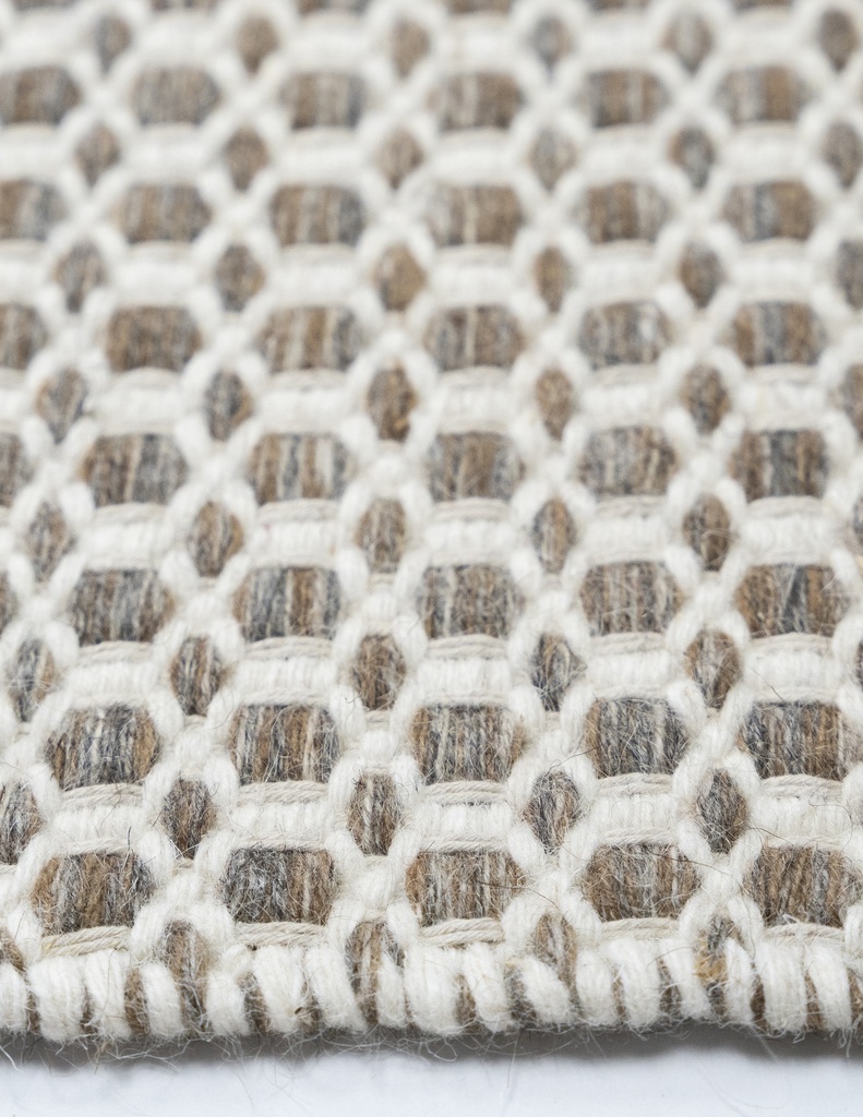 DEYA D7001 CREMA GRIS OBSCURO 160*230 TAPETE - LN26