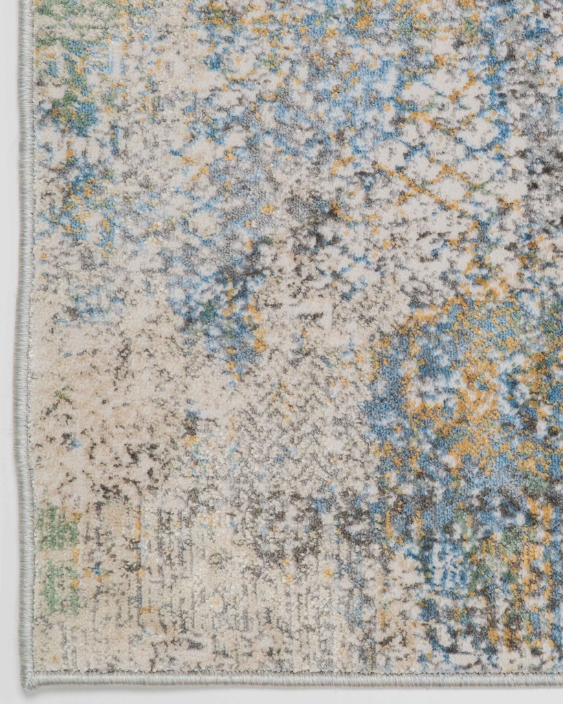 ADARA T2257 VERDE ORO GRIS 300*400 ALFOMBRA TAPETE - LN 