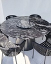 PIEDRA CIRCULAR 120cm MESA DE COMEDOR - MG25