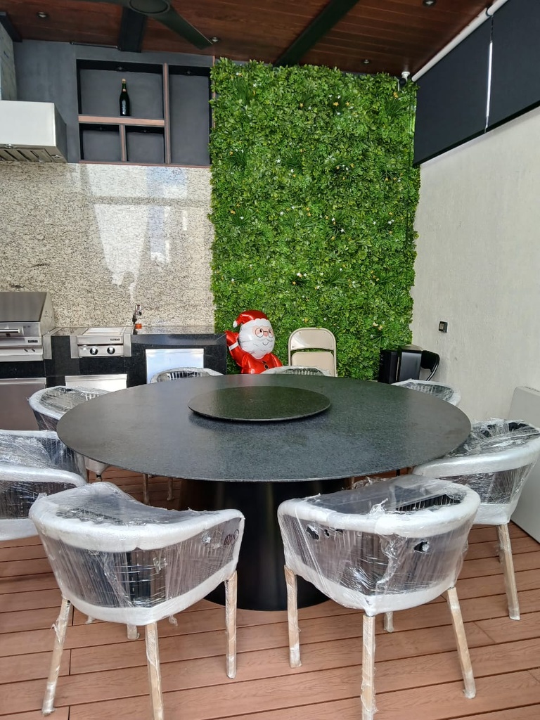 PIEDRA CIRCULAR 120cm MESA DE COMEDOR - MG25