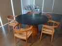 PIEDRA CIRCULAR 120cm MESA DE COMEDOR - MG25
