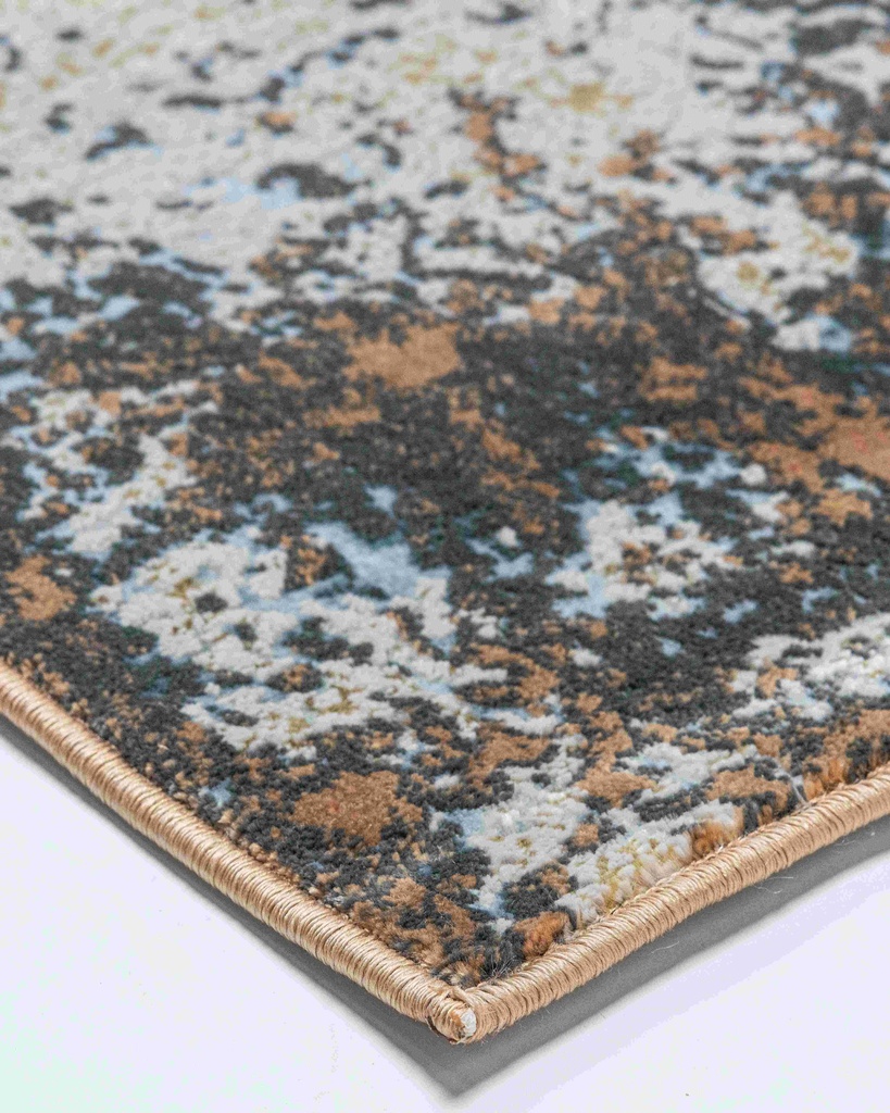 BELMA U6025 PLATA NEGRO 240*330 TAPETE - LN 