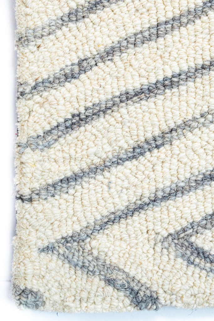 VANI D2036 GRIS CREMA NEGRO 240x330cm TAPETE - LN