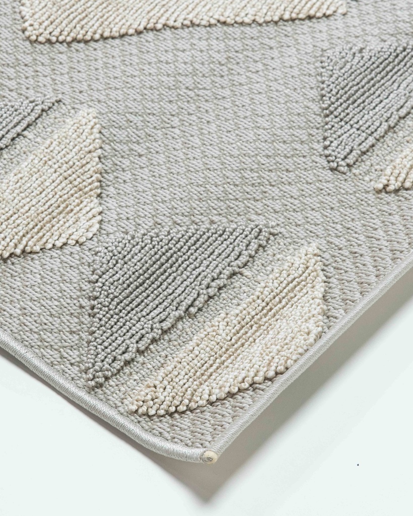 FORZA T2367 CREMA GRIS 300x400cm TAPETE PARA EXTERIOR - LN