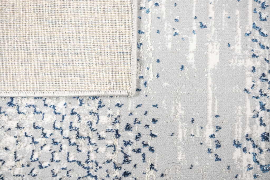 DENIZ U7014 GRIS CREMA AZUL 60x90cm TAPETE - LN