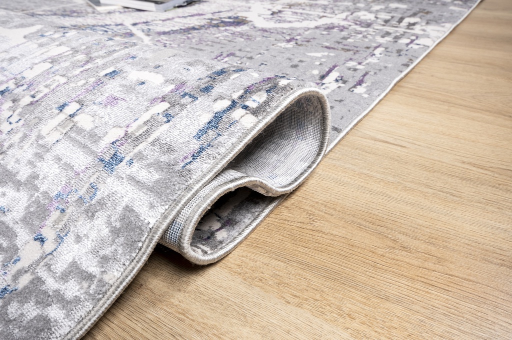 ADARA T2263 GRIS GRIS 240*340 TAPETE - LN26   - Quedan pocos