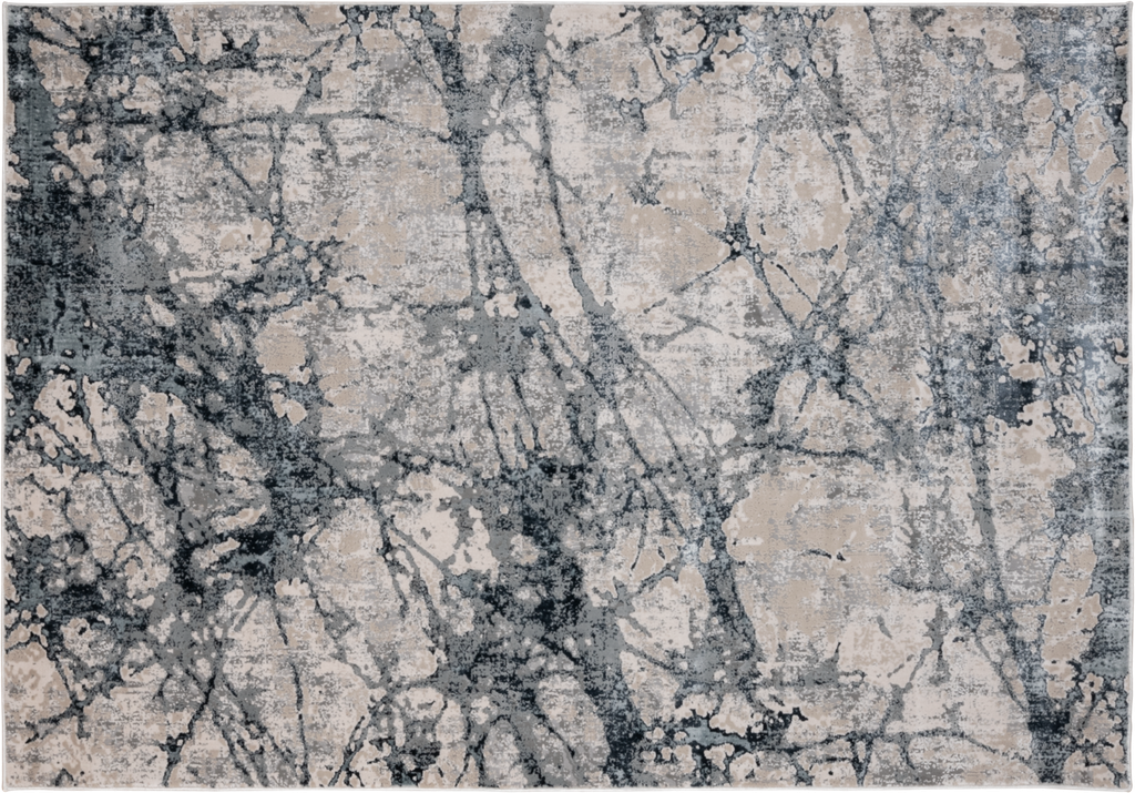 BELMA U6026 PLATA NEGRO 160*230 TAPETE - LN26 