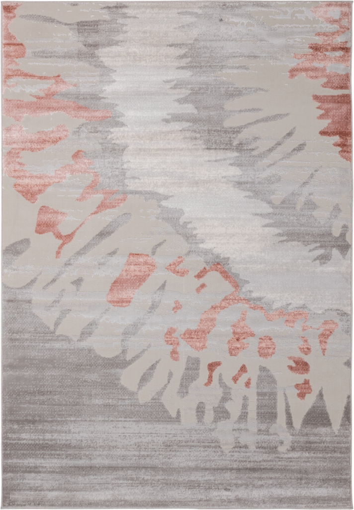 BETSY U5025 CREMA GRIS ROSA 300*400 TAPETE - LN26b  