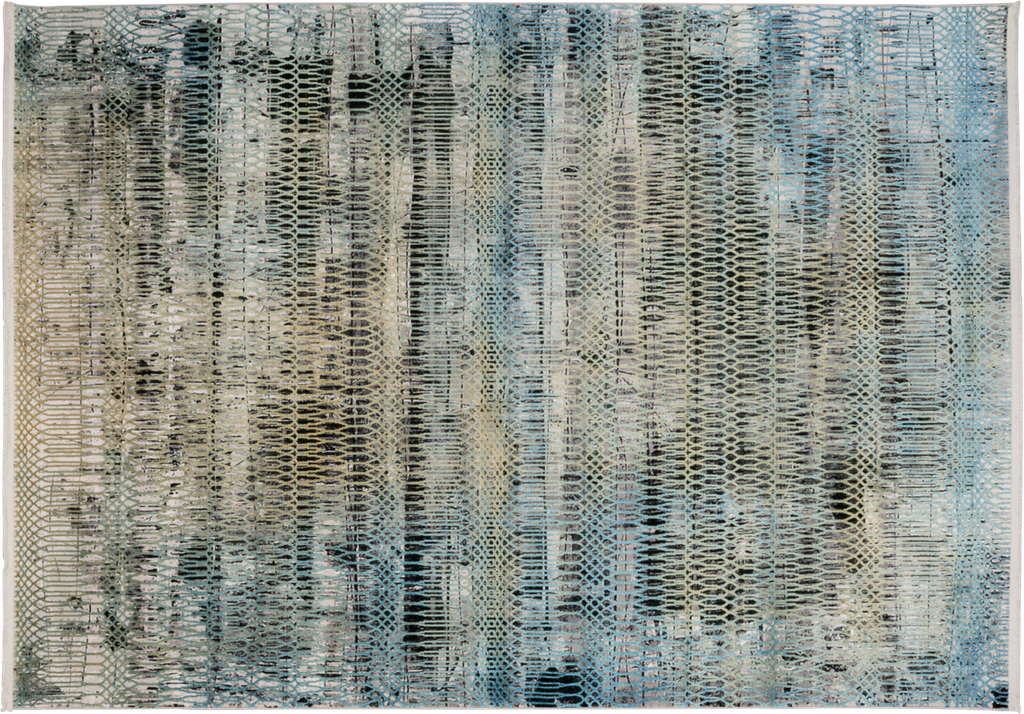 CIVITA T2271 CREMA GRIS TURQUESA 300*400 TAPETE - LN26  - Quedan pocos