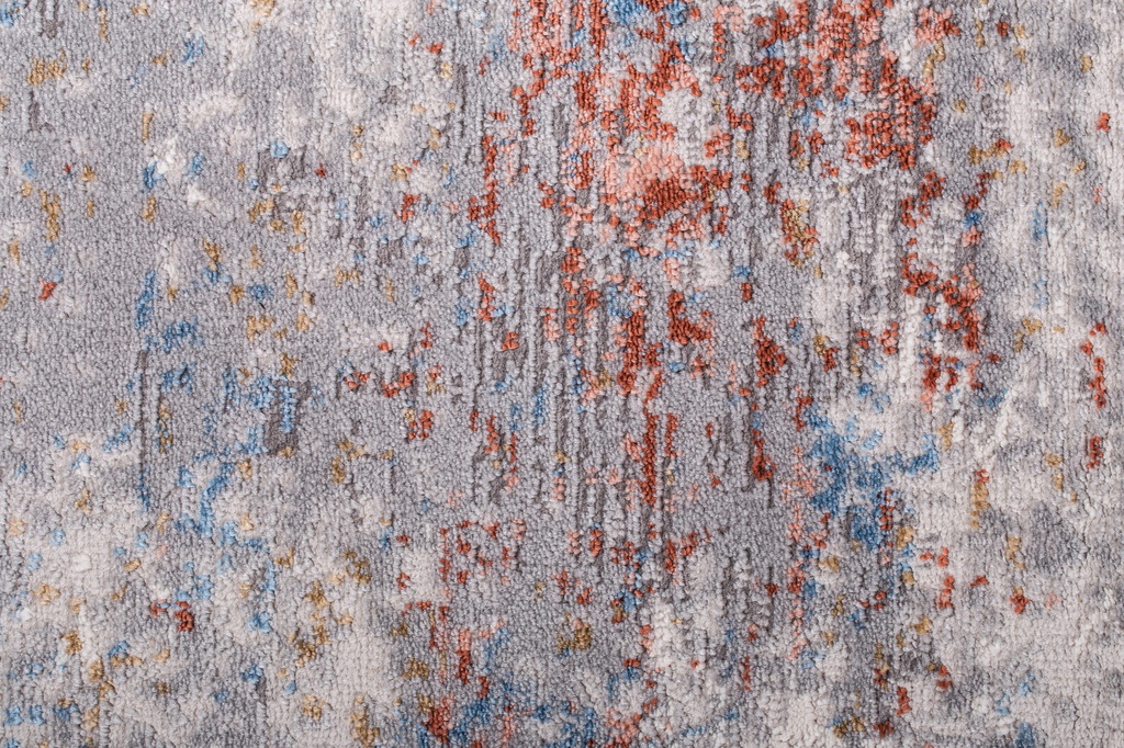 NIDA U2030 AZUL CREMA SALMON 240*330 TAPETE - LN26