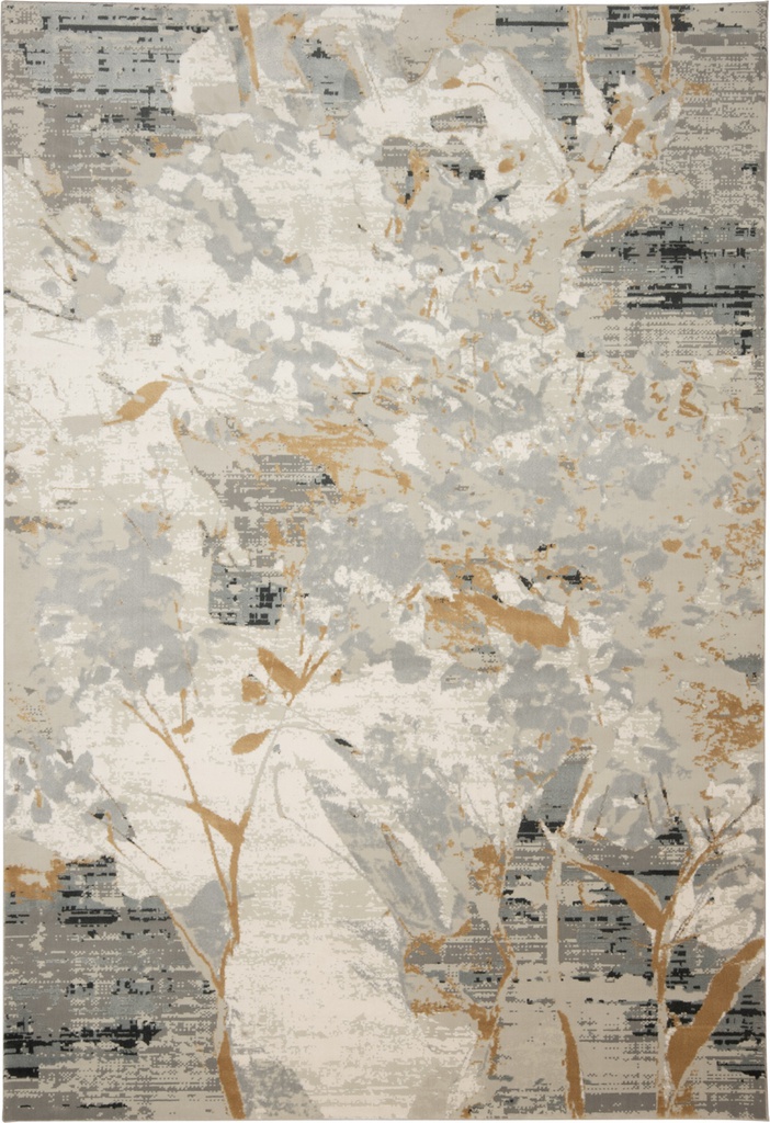 RENNES U2055 GRIS CREMA ORO 240*330 TAPETE - LN26b