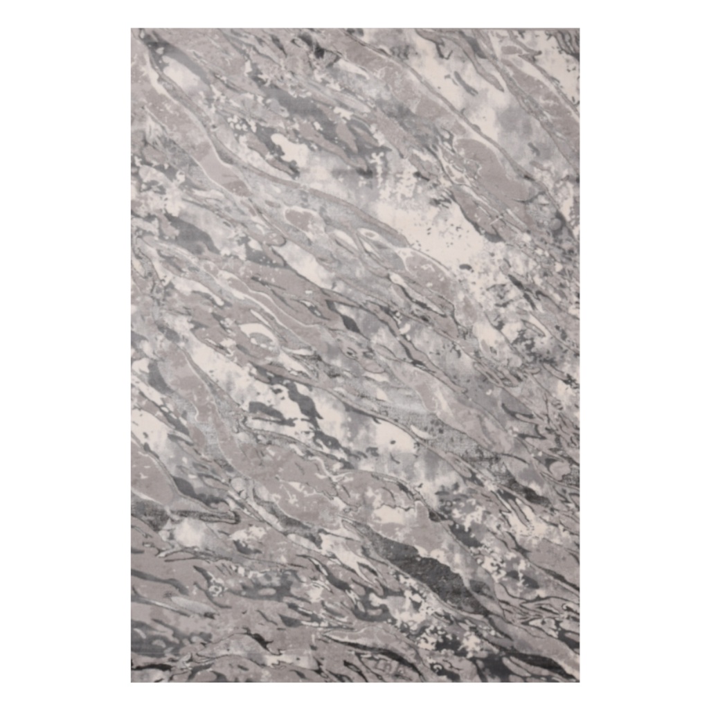 SAMIRA U5006 GRIS PLATA 160*230 TAPETE - LN26 - Quedan pocos