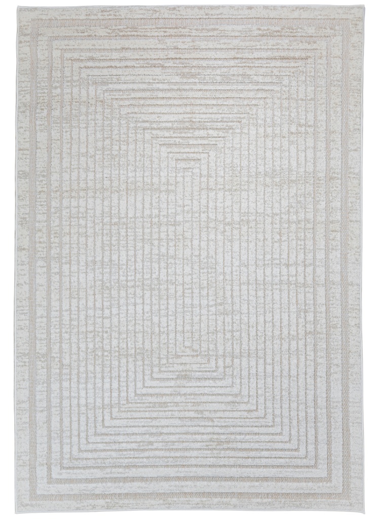 BELINA U6057 BEIGE MARFIL 200*290 TAPETE PARA EXTERIOR - LN26