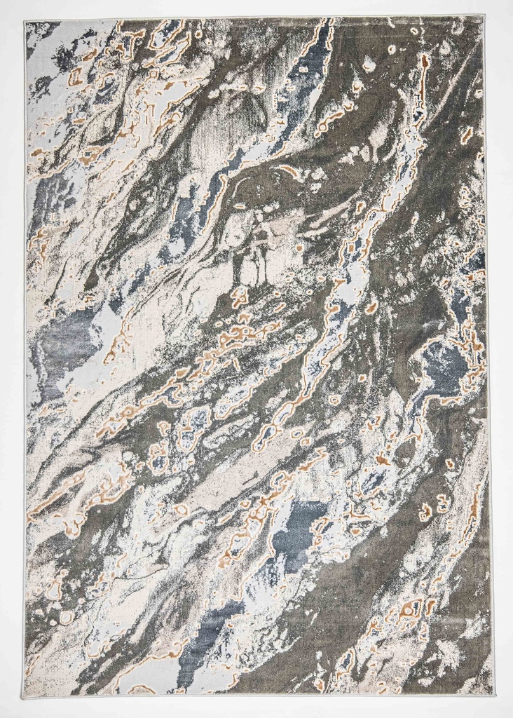 BESNI T4052 GRIS ORO 240*330 TAPETE - LN26b - Quedan pocos