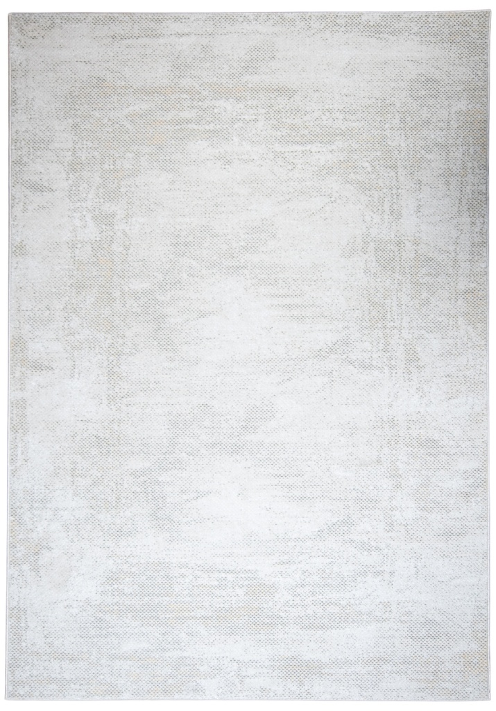 LAILA T5164 CREMA PLATA 60*90 TAPETE - LN26