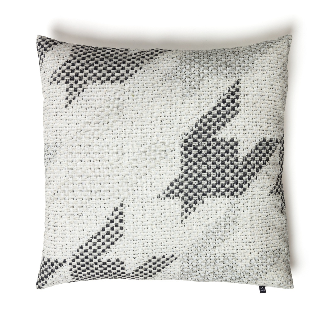 HAXTON FUNDA COJIN TELA GRIS  - lf *OUTLET 60% pieza unica