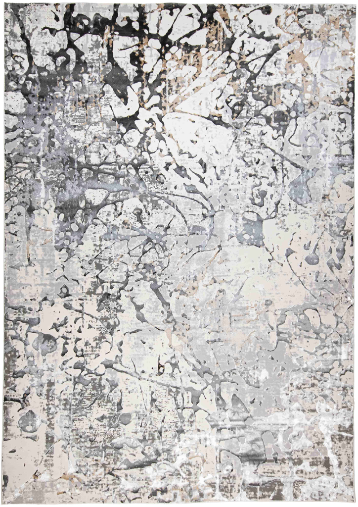 FATIMA T2324 GRIS CREMA 60x90cm TAPETE - LN26