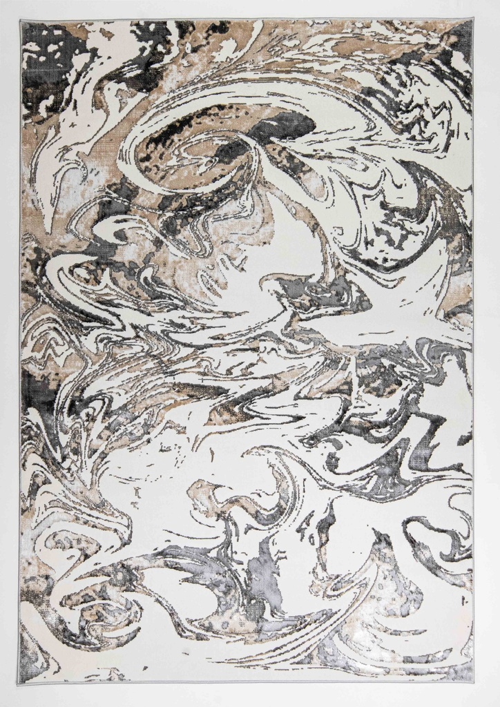 FATIMA T2336 GRIS CREMA 60x90cm TAPETE - LN26