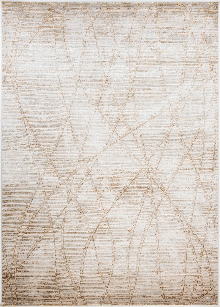FIORA T2382 GRIS ORO 60x90cm TAPETE - LN26