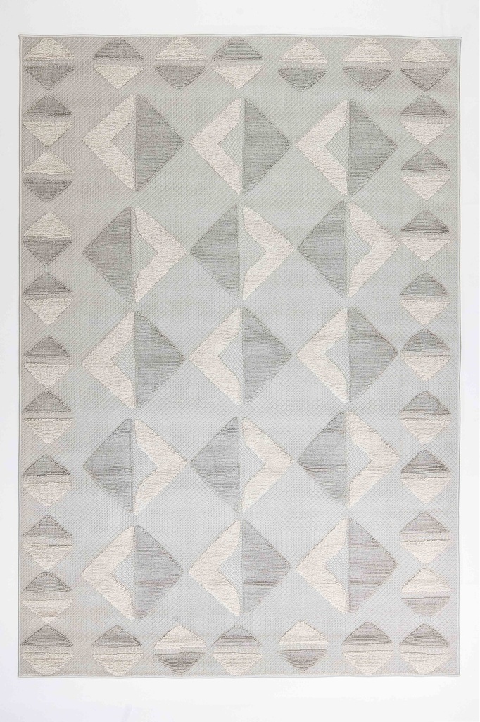 FORZA T2367 CREMA GRIS 300x400cm TAPETE PARA EXTERIOR - LN26  