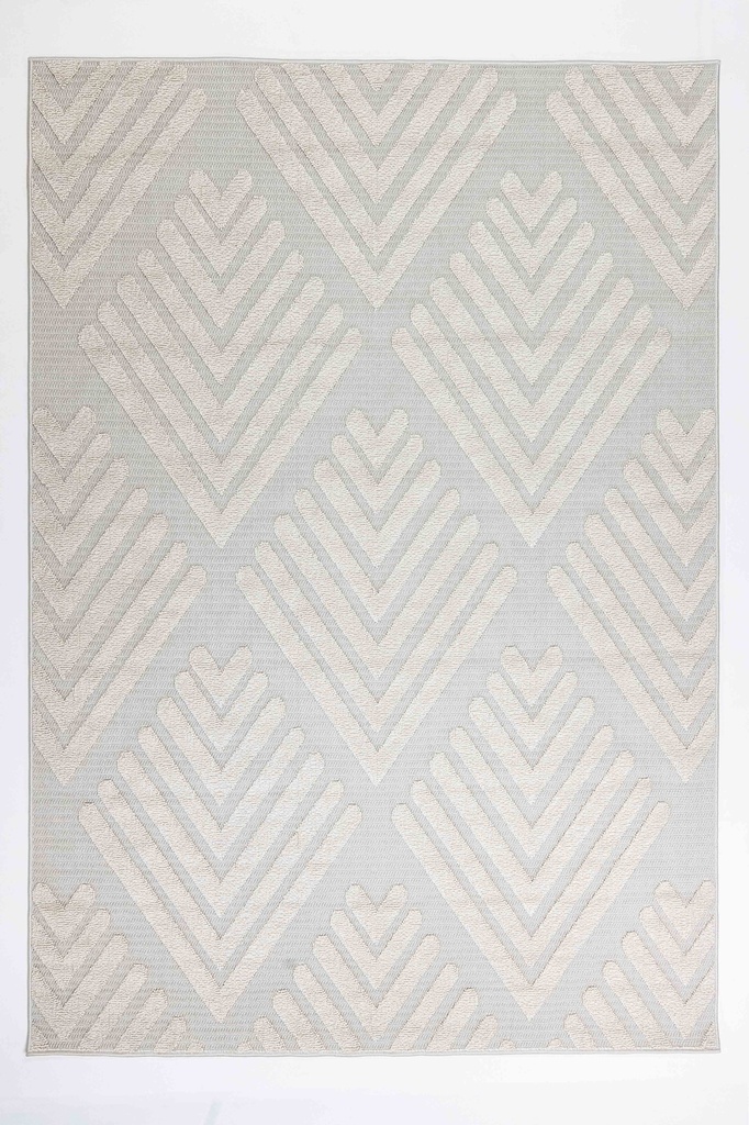 FORZA T2372 CREMA GRIS 300x400cm TAPETE PARA EXTERIOR - LN26 - Quedan pocos