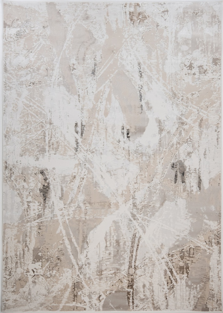 GAMZE T2357 GRIS CREMA 160*230 TAPETE - LN26