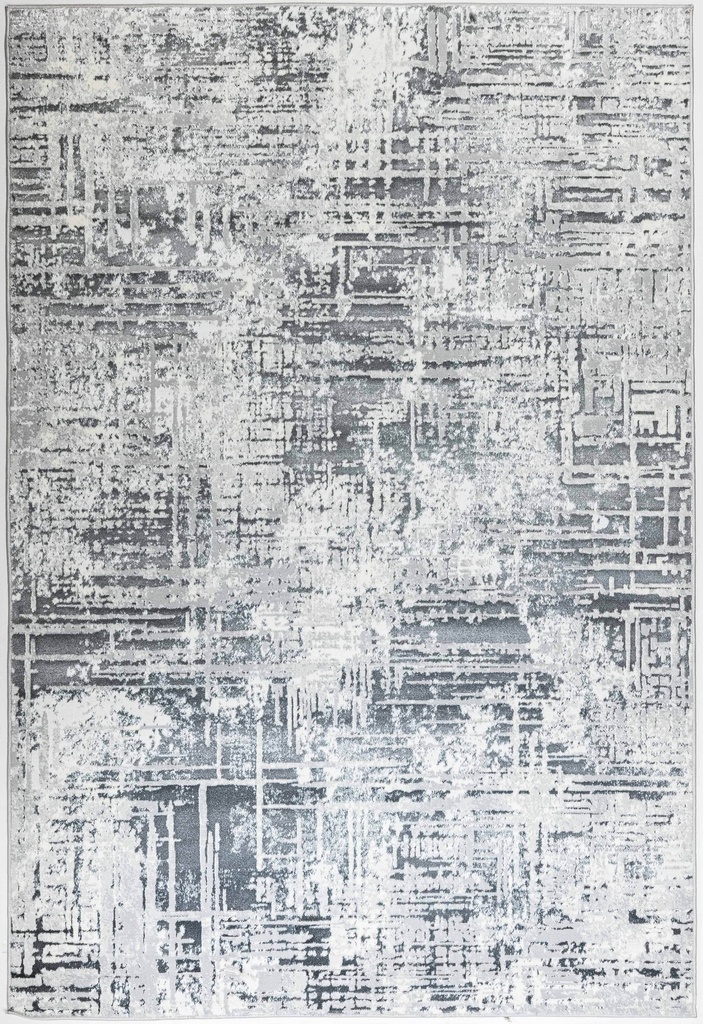 GRETA T4056 GRIS PLATA 60x90cm TAPETE - LN25