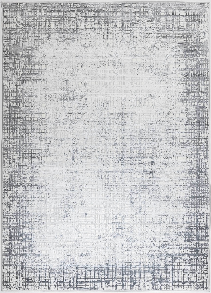GRETA T4061 GRIS PLATA 60x90cm TAPETE - LN26