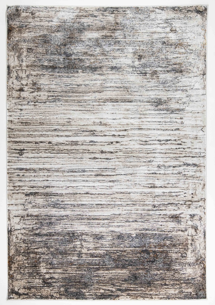 HADIM T2361 GRIS GRIS ORO 240x330cm TAPETE - LN26