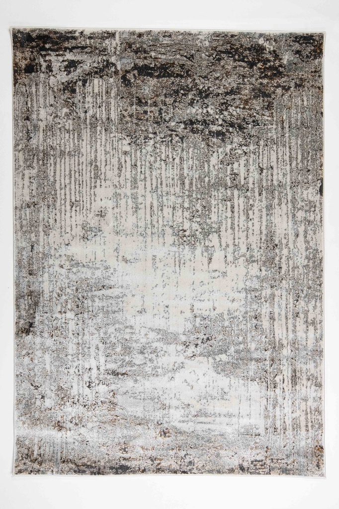 HADIM T2363 GRIS GRIS ORO 60x90cm TAPETE - LN26