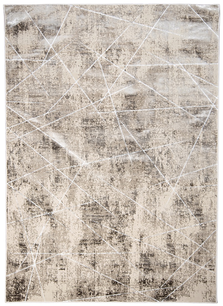 RIENZ U7031 BEIGE PLATA 60x90cm TAPETE - LN26