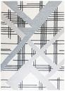 SACHIN N2007 GRIS GRIS 240x330cm TAPETE - LN26