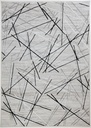 SESIA R1001 GRIS GRIS NEGRO 160x230cm TAPETE - LN26