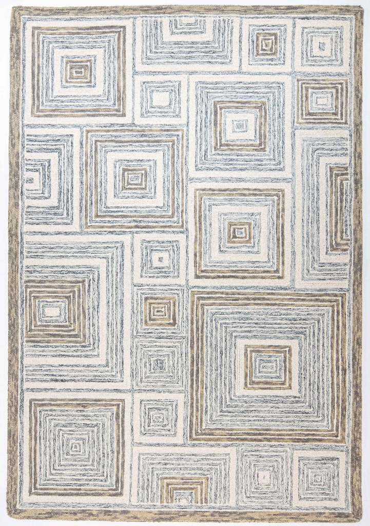 VANI D2002 BEIGE GRIS 160*230 TAPETE - LN26