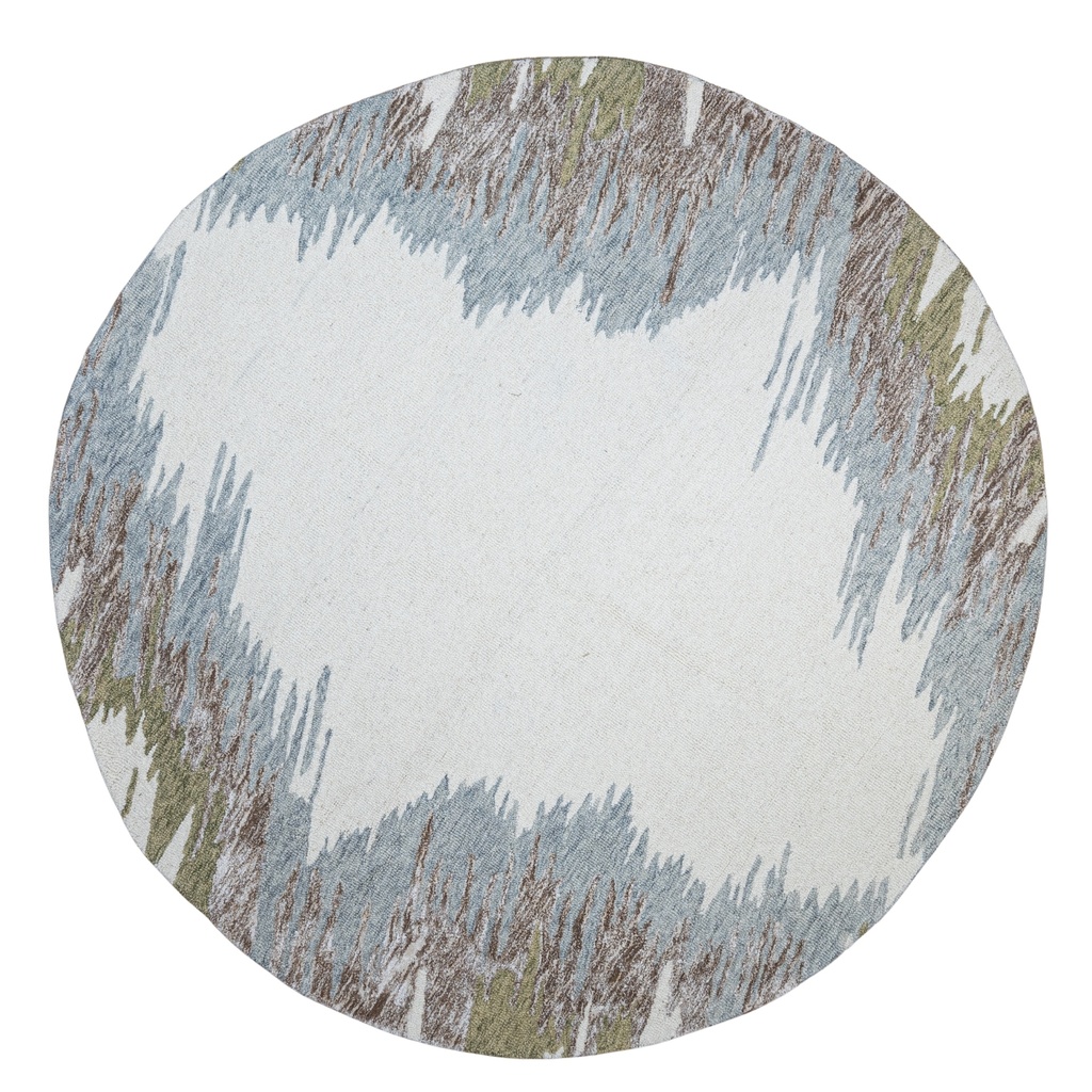 VANI D2038 CREMA GRIS 200 DIA TAPETE - LN26 - Quedan pocos