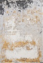 VELEKA U6041 CREMA ORO GRIS 160x230cm TAPETE - LN26
