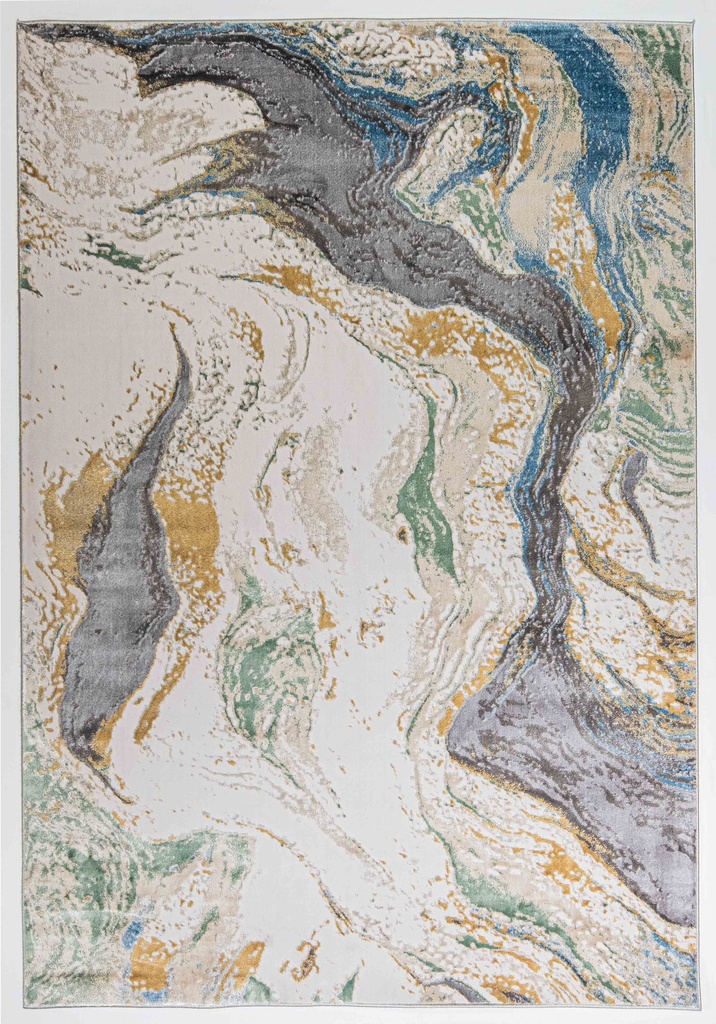 ZARIA T2182 GRIS CREMA 160*230 TAPETE - LN26