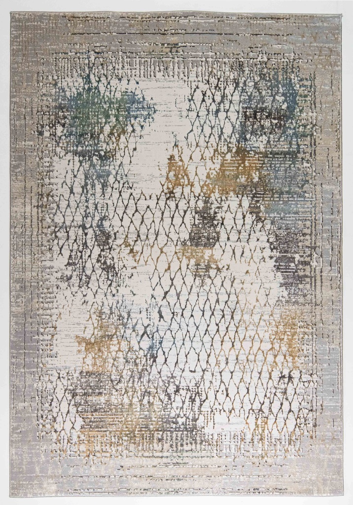 ZARIA T2198 GRIS CREMA 60x90cm TAPETE - LN26