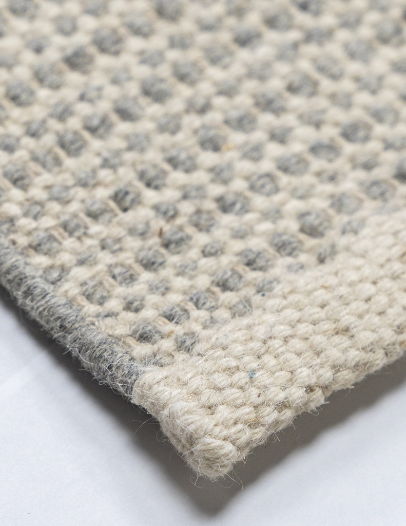 SHAILA D8002 CREMA GRIS OBSCURO 60*90 TAPETE - LN26